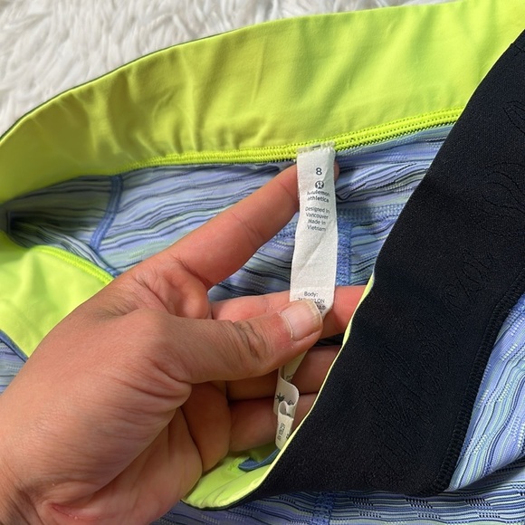Lululemon What The Sport Short II Space Dye Twist Lullaby Ray - Picture 3 of 6